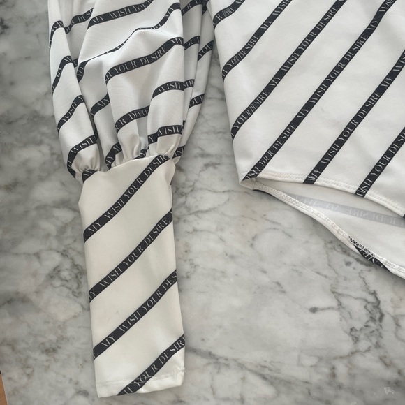 New Zara Bodysuit “my wish your desire “ - Picture 4 of 4